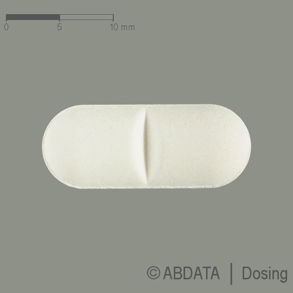 Produktabbildungen für PREGATAB 300 mg Tabletten in der Vorder-, Hinter- und Seitenansicht.