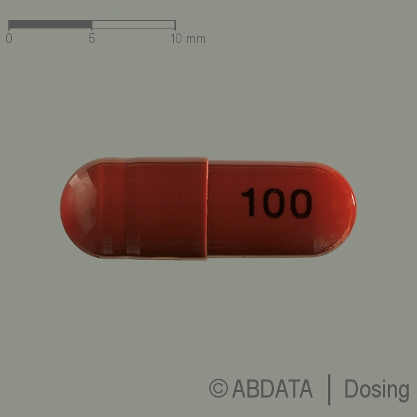 Produktabbildungen für PREGABALIN Aristo 100 mg Hartkapseln in der Vorder-, Hinter- und Seitenansicht.