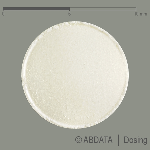 Produktabbildungen für BUSP 10 mg Tabletten in der Vorder-, Hinter- und Seitenansicht.