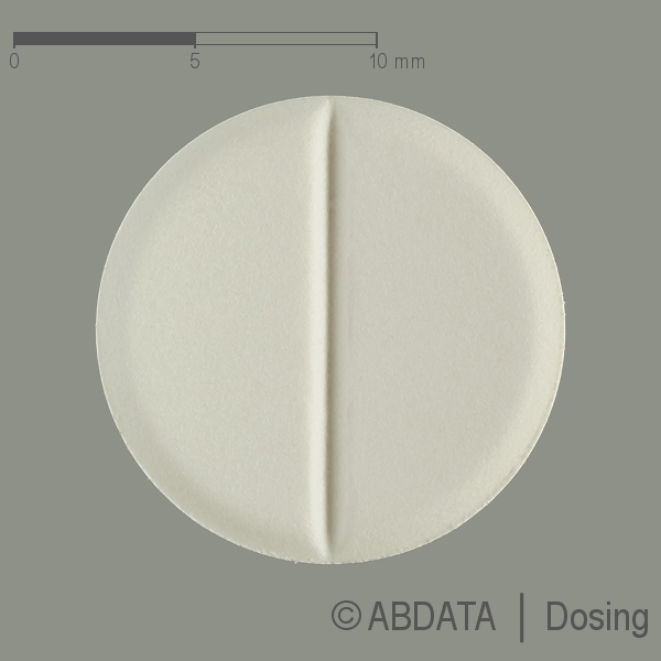 Produktabbildungen für ZINKOROT 25 mg Tabletten in der Vorder-, Hinter- und Seitenansicht.