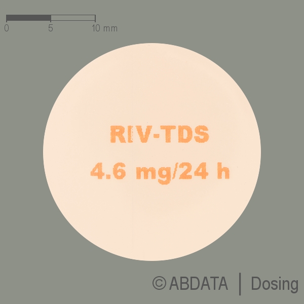 Produktabbildungen für RIVASTIGMIN AL 4,6 mg/24 Std. transderm.Pflaster in der Vorder-, Hinter- und Seitenansicht.