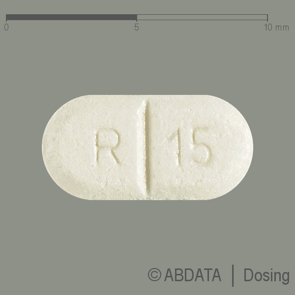 Produktabbildungen für RAMIPRIL-1A Pharma plus 2,5 mg/12,5 mg Tabletten in der Vorder-, Hinter- und Seitenansicht.