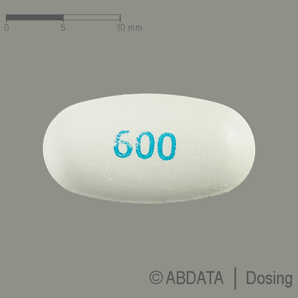 Produktabbildungen für LINEZOLID PUREN 600 mg Filmtabletten in der Vorder-, Hinter- und Seitenansicht.