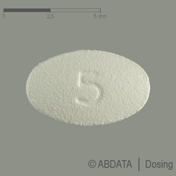 Produktabbildungen für ZOLPIDEM STADA 5 mg Filmtabletten in der Vorder-, Hinter- und Seitenansicht.