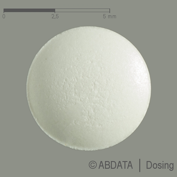 Produktabbildungen für TORASEMID AAA-Pharma 2,5 mg Tabletten in der Vorder-, Hinter- und Seitenansicht.