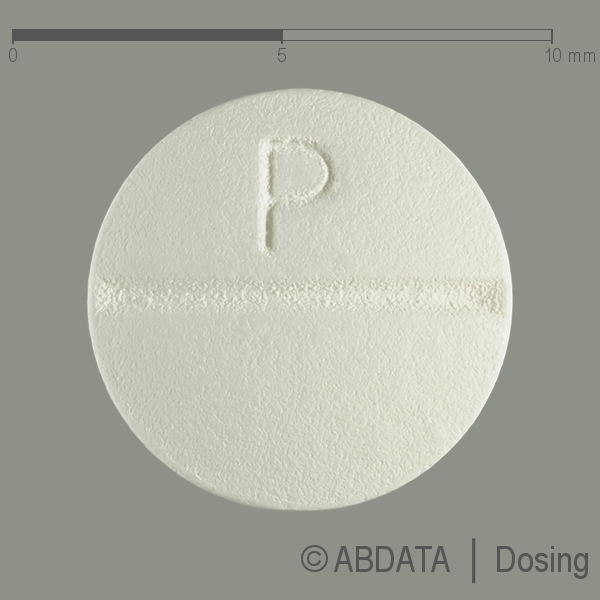 Produktabbildungen für BISOPROLOL PUREN 7,5 mg Filmtabletten in der Vorder-, Hinter- und Seitenansicht.