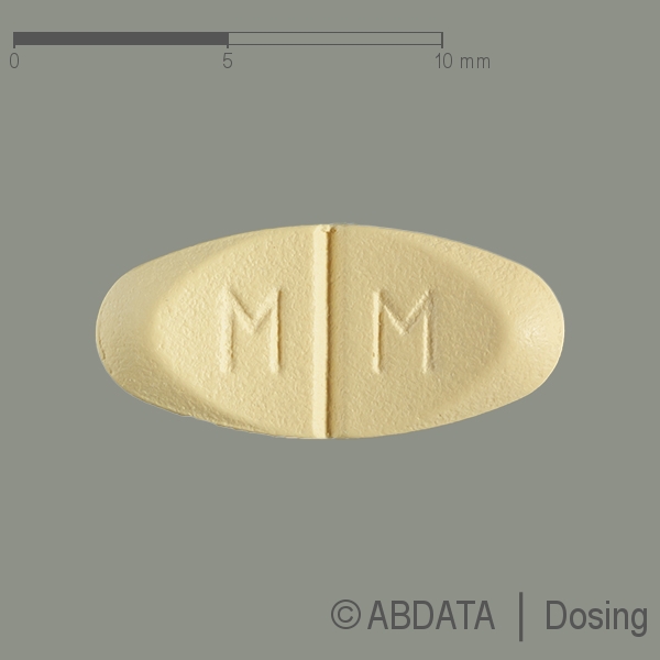 Produktabbildungen für MEMANTINE Merz 10 mg Filmtabletten in der Vorder-, Hinter- und Seitenansicht.