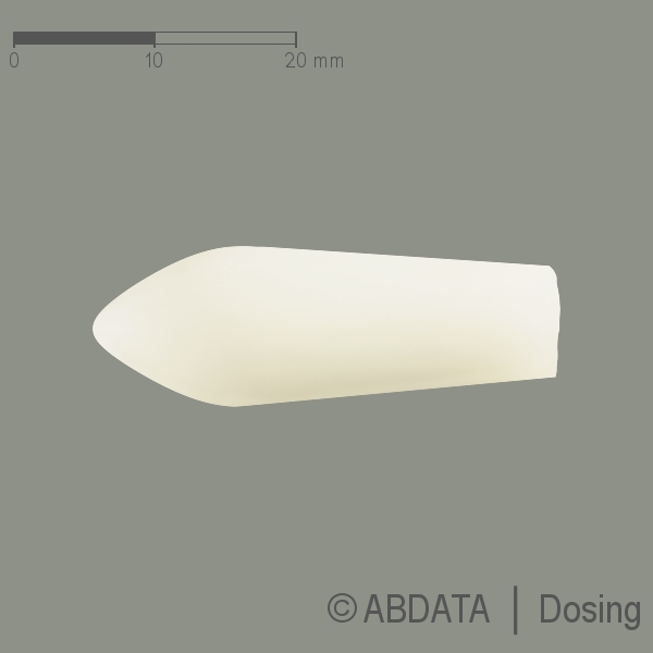 Produktabbildungen für AZUR compositum 600 mg/50 mg/40 mg Zäpfchen in der Vorder-, Hinter- und Seitenansicht.