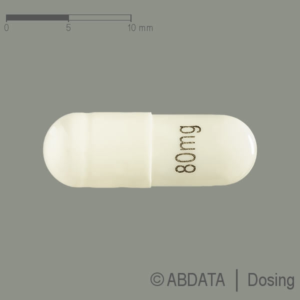 Produktabbildungen für APREPITANT Heumann 125 mg + 80 mg Hartkapseln in der Vorder-, Hinter- und Seitenansicht.