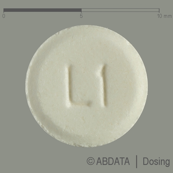 Produktabbildungen für L-THYROXIN-Na AbZ 25 Mikrogramm Tabletten in der Vorder-, Hinter- und Seitenansicht.