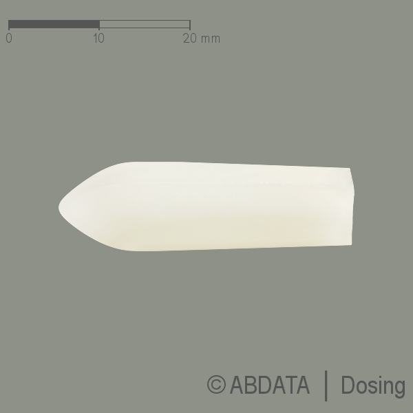Produktabbildungen für DICLOFENAC-ratiopharm 100 mg Zäpfchen in der Vorder-, Hinter- und Seitenansicht.