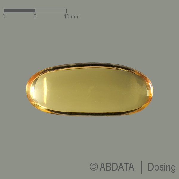 Produktabbildungen für ABTEI Vitamin E 600 N Kapseln in der Vorder-, Hinter- und Seitenansicht.