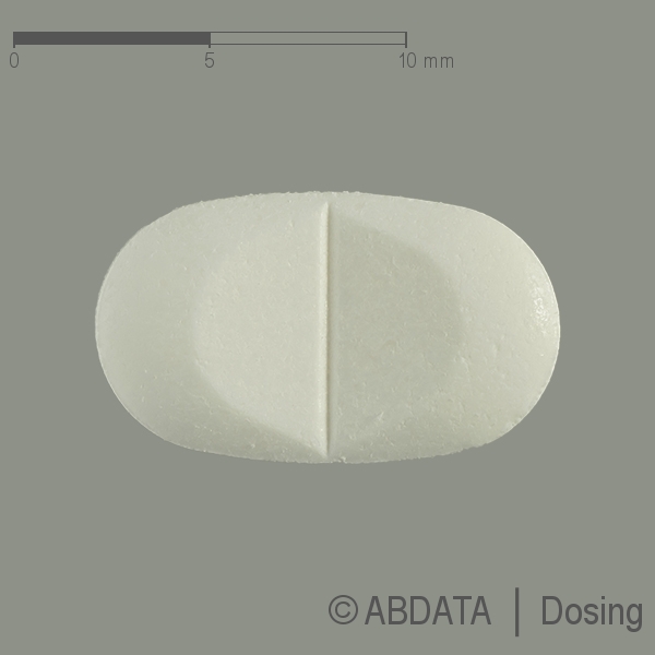 Produktabbildungen für CANDESARTAN-ratiopharm comp. 32 mg/12,5 mg Tabl. in der Vorder-, Hinter- und Seitenansicht.