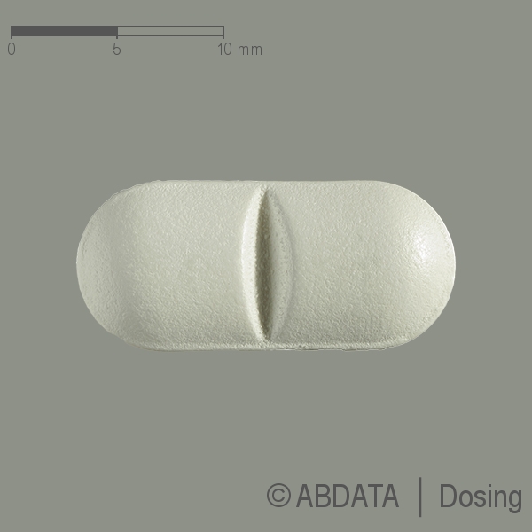 Produktabbildungen für UROMITEXAN Tabletten 600 mg in der Vorder-, Hinter- und Seitenansicht.