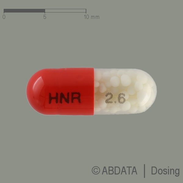 Produktabbildungen für PALLADON 2,6 mg Hartkapseln in der Vorder-, Hinter- und Seitenansicht.