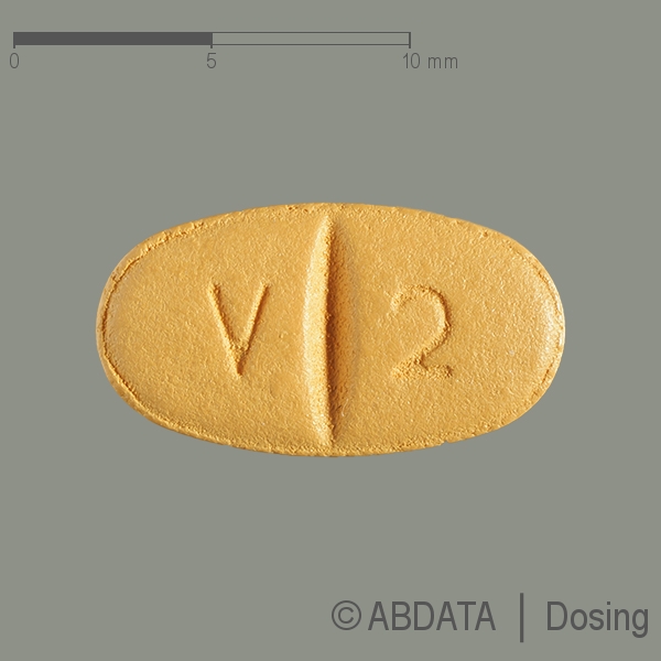 Produktabbildungen für VALSARTAN BASICS 80 mg Filmtabletten in der Vorder-, Hinter- und Seitenansicht.