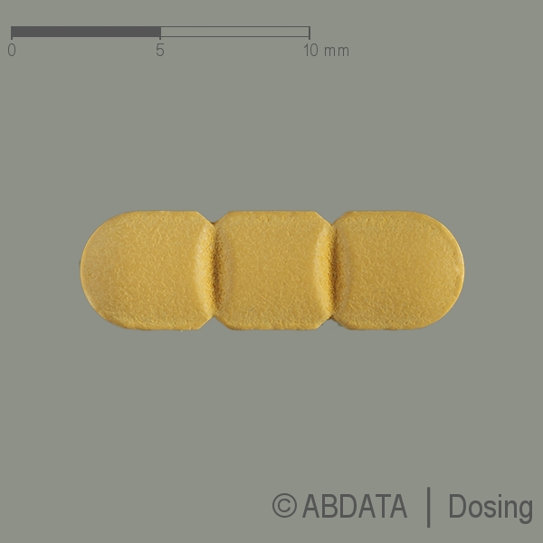 Produktabbildungen für AMITRIPTYLIN-neuraxpharm 75 mg Filmtabletten in der Vorder-, Hinter- und Seitenansicht.