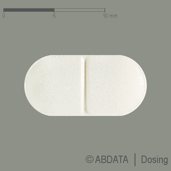 Produktabbildungen für DOXACOR 4 mg Tabletten in der Vorder-, Hinter- und Seitenansicht.