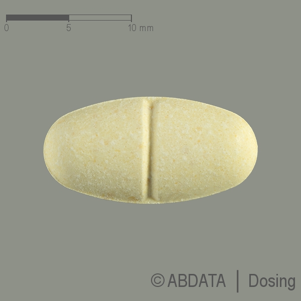 Produktabbildungen für NAPROXEN AL 500 Tabletten in der Vorder-, Hinter- und Seitenansicht.