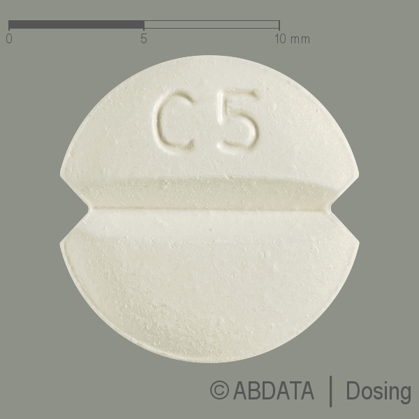 Produktabbildungen für CARVEDILOL HEXAL 50 mg Tabletten in der Vorder-, Hinter- und Seitenansicht.