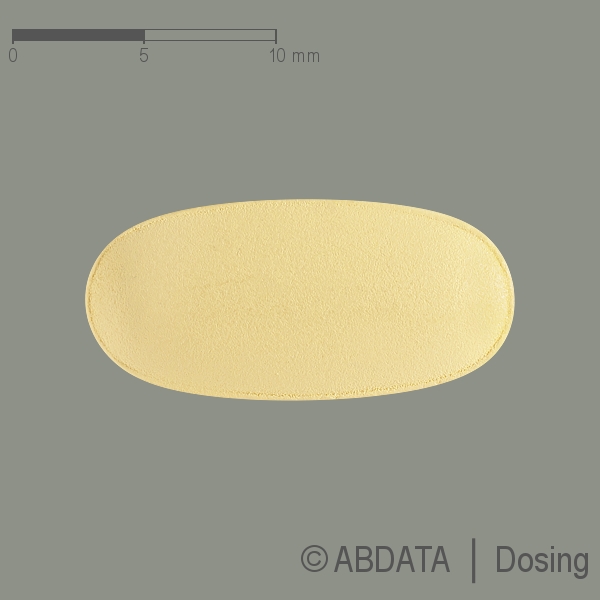 Produktabbildungen für OLMESARTAN comp-1A Pharma 20 mg/25 mg Filmtabl. in der Vorder-, Hinter- und Seitenansicht.