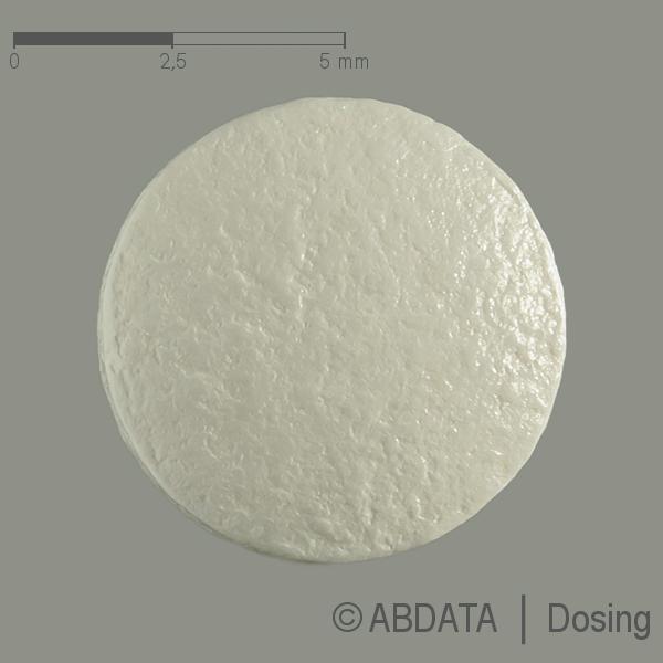 Produktabbildungen für DONEPEZIL AAA 5 mg Filmtabletten in der Vorder-, Hinter- und Seitenansicht.