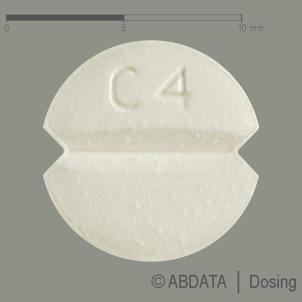 Produktabbildungen für CARVEDILOL HEXAL 25 mg Tabletten in der Vorder-, Hinter- und Seitenansicht.