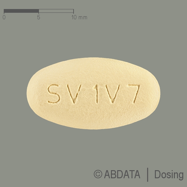 Produktabbildungen für RUKOBIA 600 mg Retardtabletten in der Vorder-, Hinter- und Seitenansicht.