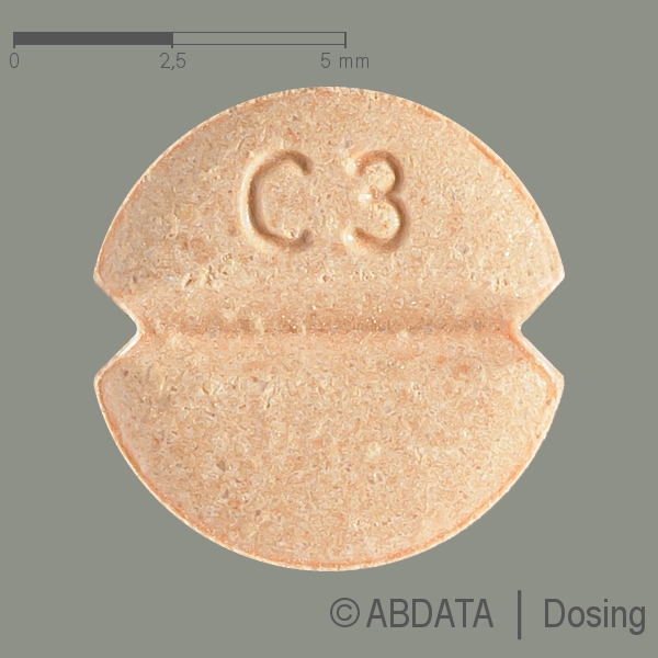 Produktabbildungen für CARVEDILOL-1A Pharma 12,5 mg Tabletten in der Vorder-, Hinter- und Seitenansicht.
