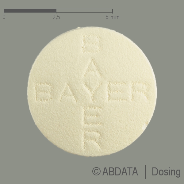 Produktabbildungen für ADEMPAS 1 mg Filmtabletten in der Vorder-, Hinter- und Seitenansicht.