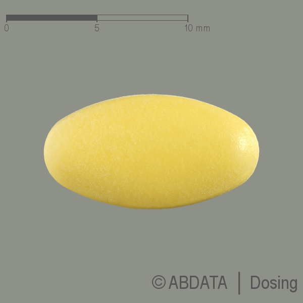 Produktabbildungen für PANTOPRAZOL AbZ 40 mg magensaftres.Tabletten in der Vorder-, Hinter- und Seitenansicht.