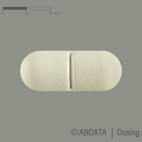Produktabbildungen für GABAPENTIN Aristo 800 mg Filmtabletten in der Vorder-, Hinter- und Seitenansicht.