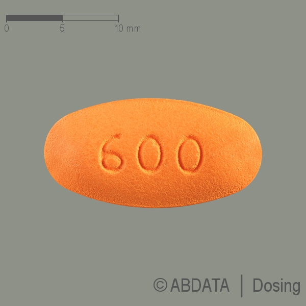 Produktabbildungen für DARUNAVIR Hormosan 600 mg Filmtabletten in der Vorder-, Hinter- und Seitenansicht.