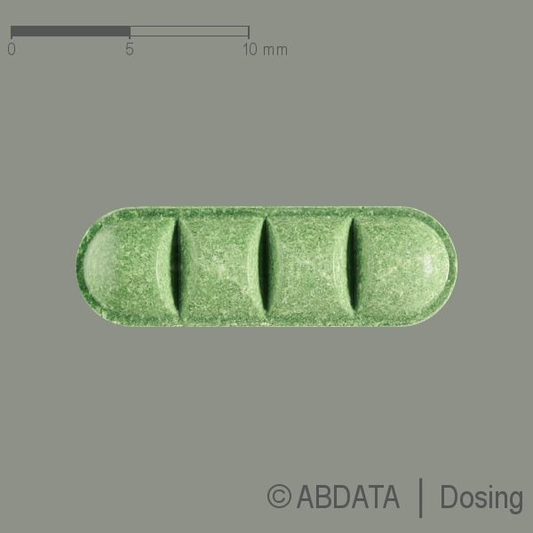 Produktabbildungen für BROMAZEPAM 6-1A Pharma Tabletten in der Vorder-, Hinter- und Seitenansicht.
