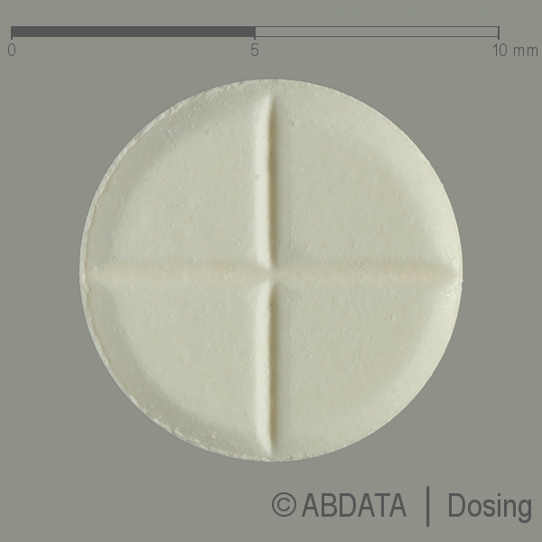 Produktabbildungen für FUROSEMID STADA 40 mg Tabletten in der Vorder-, Hinter- und Seitenansicht.
