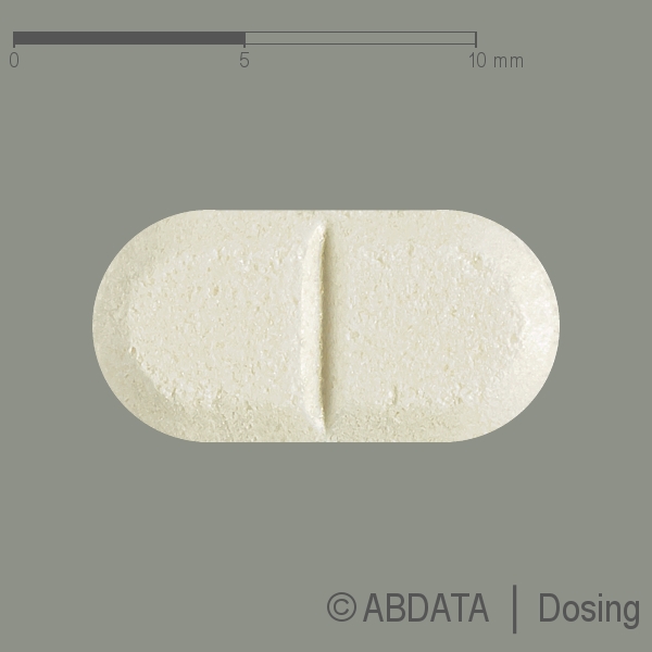 Produktabbildungen für RAMIPRIL-1A Pharma 5 mg Tabletten in der Vorder-, Hinter- und Seitenansicht.