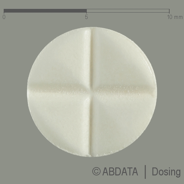 Produktabbildungen für CAPTOPRIL AbZ 25 mg Tabletten in der Vorder-, Hinter- und Seitenansicht.