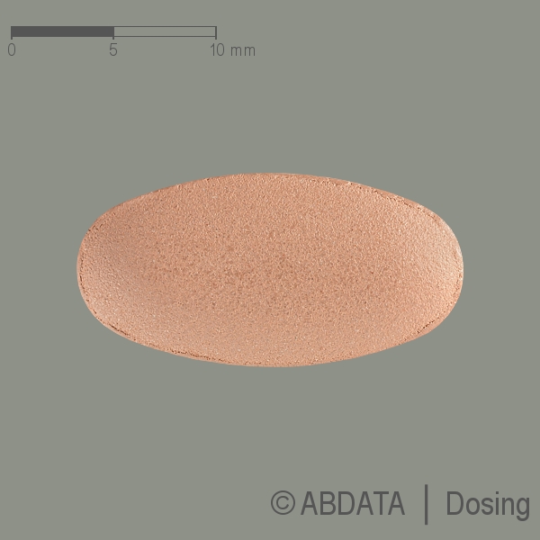 Produktabbildungen für ABIRATERON Mylan 500 mg Filmtabletten in der Vorder-, Hinter- und Seitenansicht.