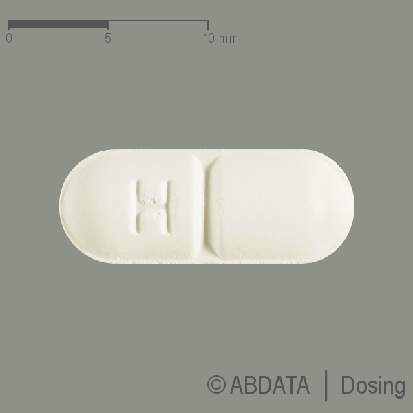 Produktabbildungen für NEVIRAPIN HEXAL 200 mg Tabletten in der Vorder-, Hinter- und Seitenansicht.