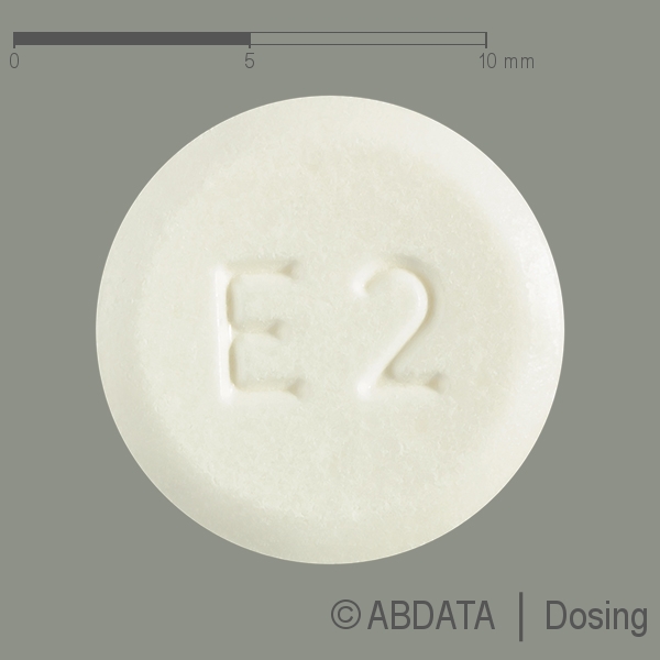 Produktabbildungen für EZEHRON Duo 5 mg/10 mg Tabletten in der Vorder-, Hinter- und Seitenansicht.