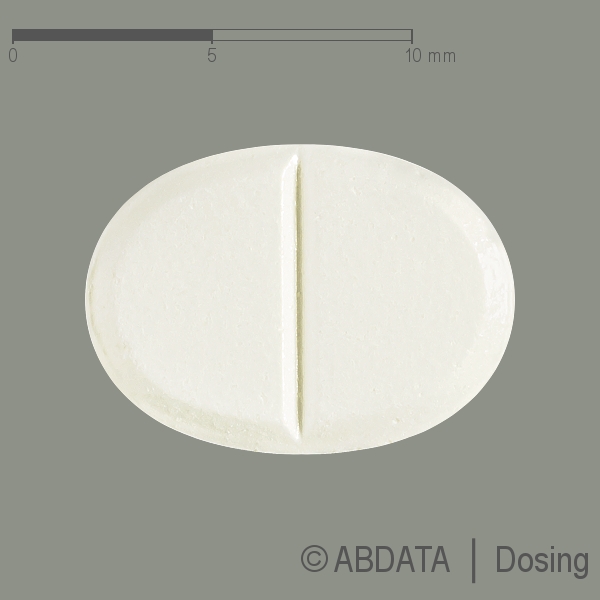 Produktabbildungen für PRAMIPEXOL-neuraxpharm 0,35 mg Tabletten in der Vorder-, Hinter- und Seitenansicht.