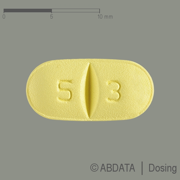 Produktabbildungen für RISPERIDON PUREN 3 mg Filmtabletten in der Vorder-, Hinter- und Seitenansicht.