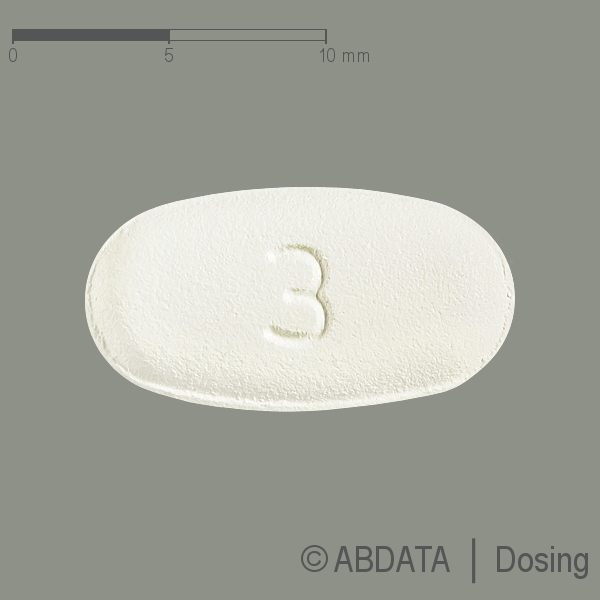 Produktabbildungen für AMLODIPIN Valsartan beta 10 mg/160 mg Filmtabl. in der Vorder-, Hinter- und Seitenansicht.