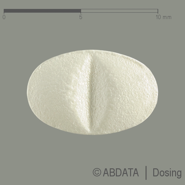 Produktabbildungen für BISOPROLOL TAD 2,5 mg Filmtabletten in der Vorder-, Hinter- und Seitenansicht.