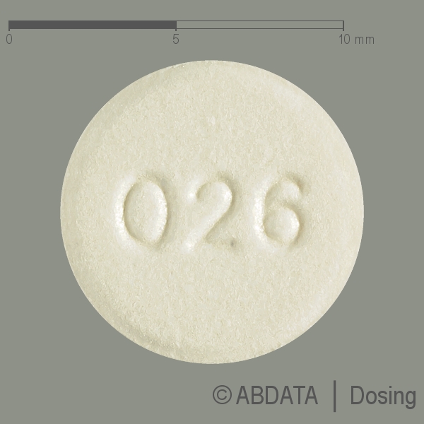 Produktabbildungen für PRAMIPEXOL-1A Pharma 0,26 mg Retardtabletten in der Vorder-, Hinter- und Seitenansicht.