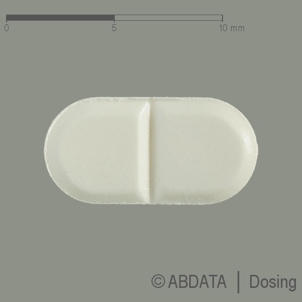Produktabbildungen für ALPRAZOLAM AbZ 0,25 mg Tabletten in der Vorder-, Hinter- und Seitenansicht.