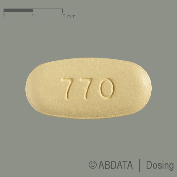 Produktabbildungen für ZEPATIER 50 mg/100 mg Filmtabletten in der Vorder-, Hinter- und Seitenansicht.