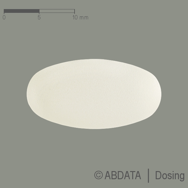 Produktabbildungen für GABAPENTIN-1A Pharma 800 mg Filmtabletten in der Vorder-, Hinter- und Seitenansicht.