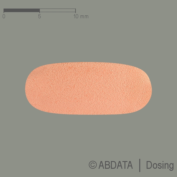 Produktabbildungen für MOXIFLOXACIN-1A Pharma 400 mg Filmtabletten in der Vorder-, Hinter- und Seitenansicht.