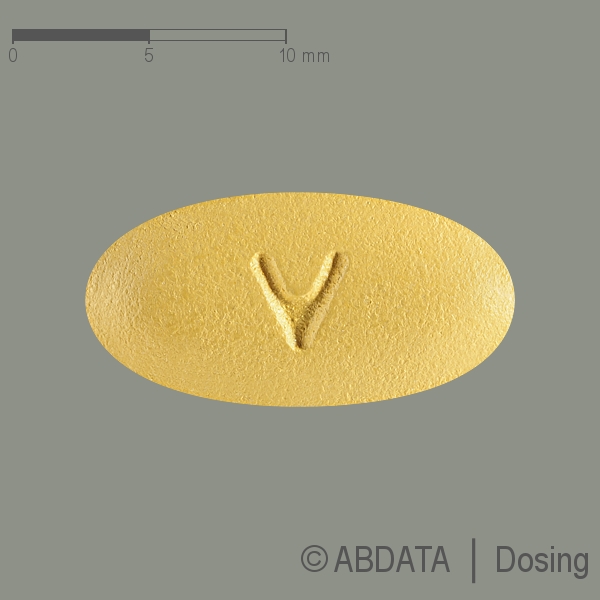Produktabbildungen für DARUNAVIR Amarox 400 mg Filmtabletten in der Vorder-, Hinter- und Seitenansicht.